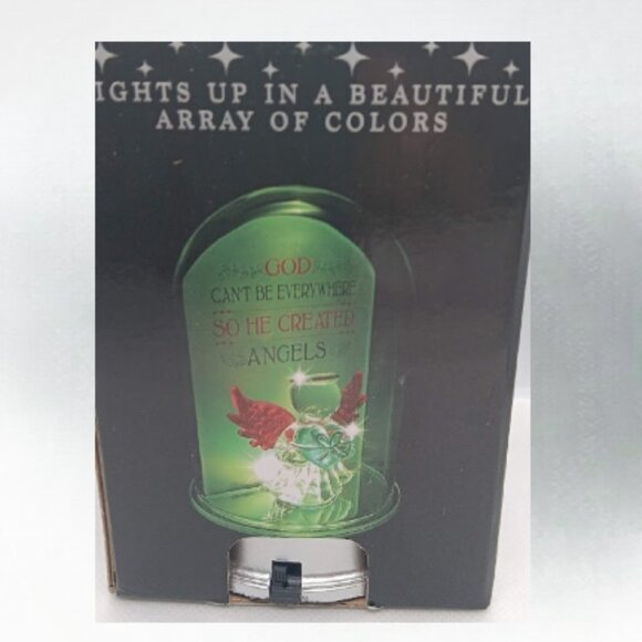 Glass light up angel God can't be everywhere so he created Angels - Picture 2 of 2